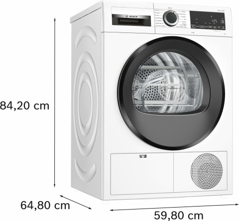 Bosch Serie 6 WQG24109IT Asciugatrice a pompa di calore 9 kg Classe A++