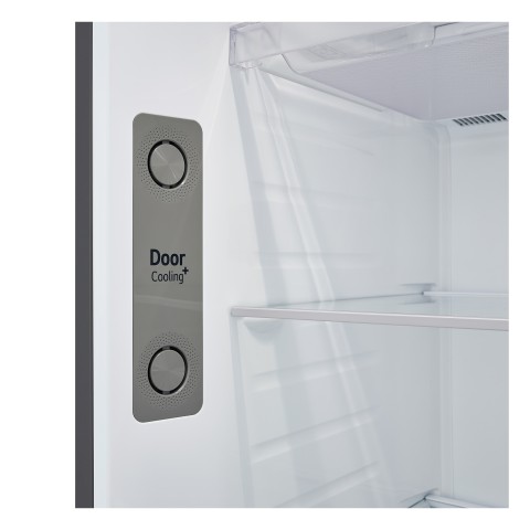 LG GTBV44PYBKD Frigorifero doppia porta 70cm, Classe E, 461L, Door & Linear Cooling, Argento