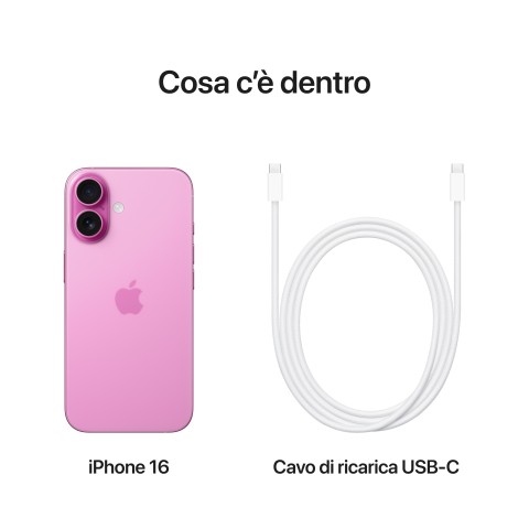 Apple iPhone 16 128GB Rosa