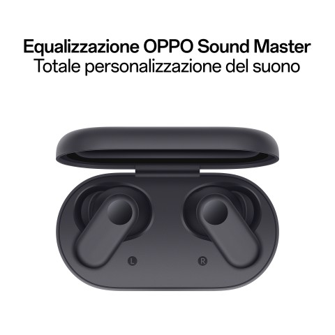 OPPO Enco Buds2 Pro Auricolari True Wireless, Autonomia 38h, Driver da 12.4mm, Bluetooth 5.3, Raggio 10m, Controlli Touch, Cancellazione del rumore IA, Android e iOS, IP55, [Versione Italiana],Graphite Black