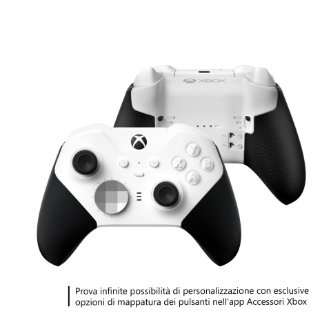 Microsoft Xbox Elite Wireless Series 2 – Core Nero, Bianco Bluetooth/USB Gamepad Analogico/Digitale PC, Xbox One