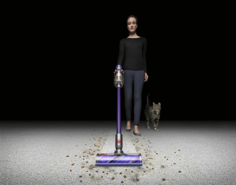 Dyson V11 Advanced aspirapolvere senza filo Nichel, Viola Senza sacchetto