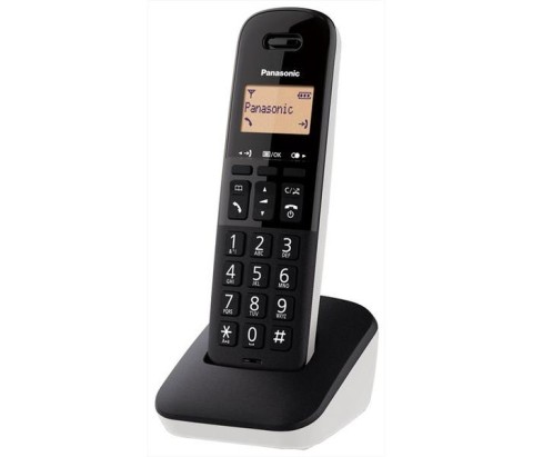 Panasonic KX-TGB610JTW telefono Telefono analogico/DECT Identificatore di chiamata Nero, Bianco