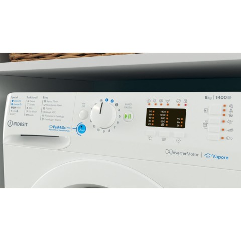 Indesit Lavatrice a libera installazione BWA 81496X WV IT - BWA 81496X WV IT