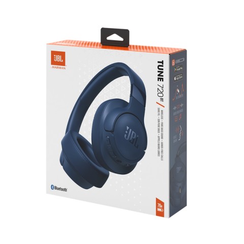 JBL Tune 720BT Auricolare Wireless A Padiglione Musica e Chiamate Bluetooth Blu