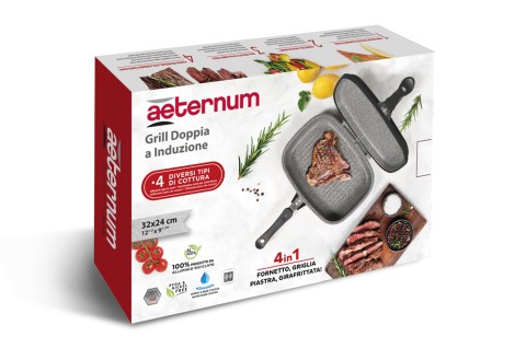 Aeternum Grill Doppia a Induzione