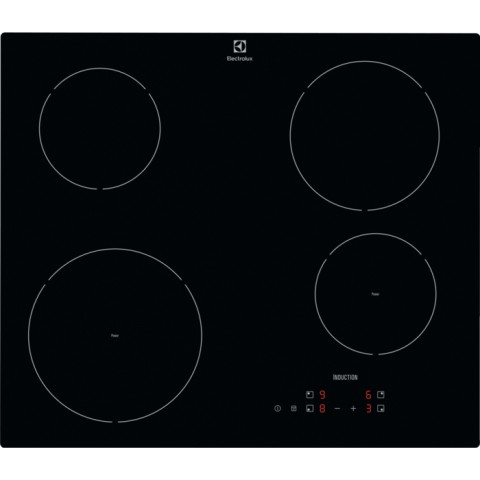 Electrolux EIR60420CK Nero Da incasso 59 cm Piano cottura a induzione 4 Fornello(i)