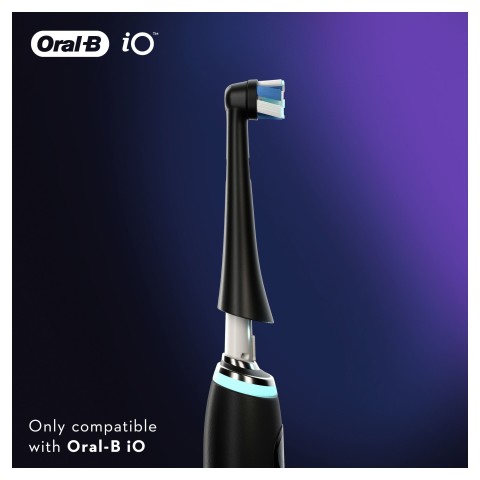 Oral-B iO Ultimate Clean iO Testine Di Ricambio Ultimate Clean Nere. 2 Pezzi