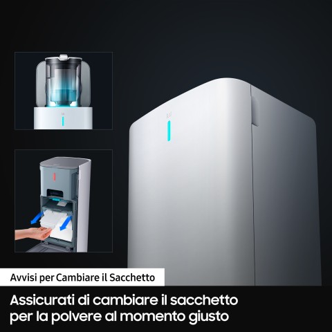 Samsung Clean Station VCA-SAE90A Aspirapolvere a bastone Stazione di pulizia