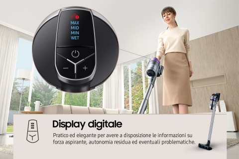 Samsung Aspirapolvere senza filo Jet™ 75 easy 200aW VS20T7533T4