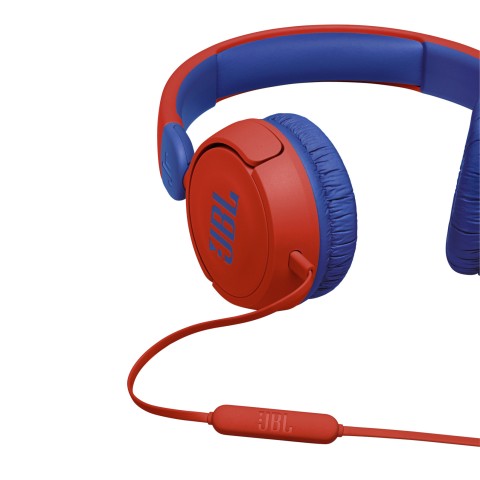 JBL JR310 Auricolare Cablato A Padiglione MUSICA Rosso