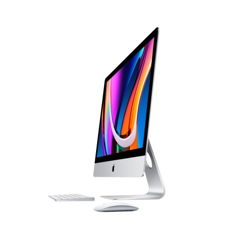 Apple iMac Intel® Core™ i5 68,6 cm (27") 5120 x 2880 Pixel PC All-in-one 8 GB DDR4-SDRAM 512 GB SSD AMD Radeon Pro 5300 macOS Catalina 10.15 Wi-Fi 5 (802.11ac) Argento