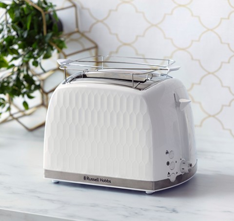 Russell Hobbs 26060-56 tostapane 6 2 fetta/e 850 W Bianco