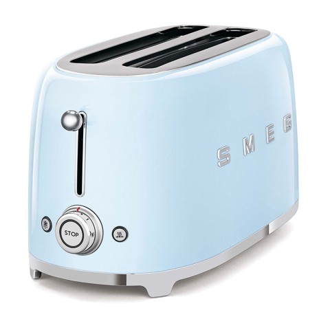 Smeg Tostapane 50's Style – Azzurro LUCIDO 2x4 – TSF02PBEU