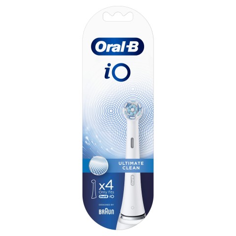 Oral-B iO Ultimate Clean iO Testine Di Ricambio Ultimate Clean. 4 Pezzi