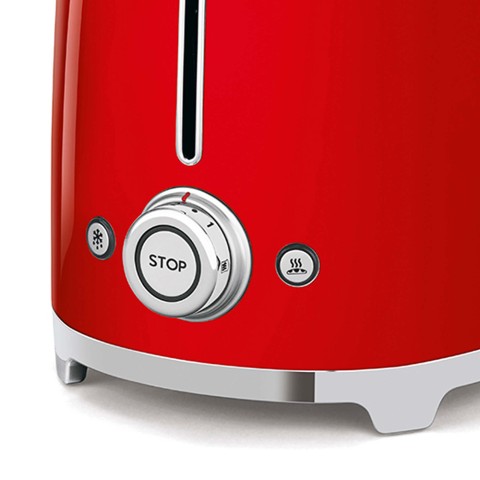 Smeg Tostapane 50’s Style – Rosso LUCIDO – 2X2 – TSF02RDEU