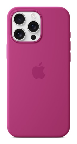 Apple Custodia MagSafe in silicone per iPhone 16 Pro Max - Fucsia