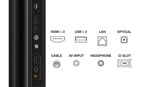 TCL P745 TV Nanotecnologia 4K 85" 85P745 Google TV