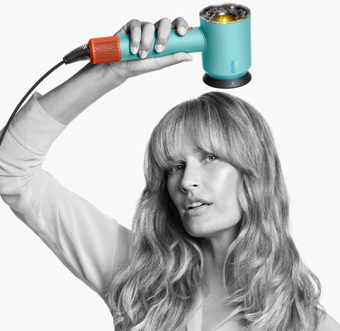 Dyson Asciugacapelli Supersonic Nural (acquamarina/tangerine)