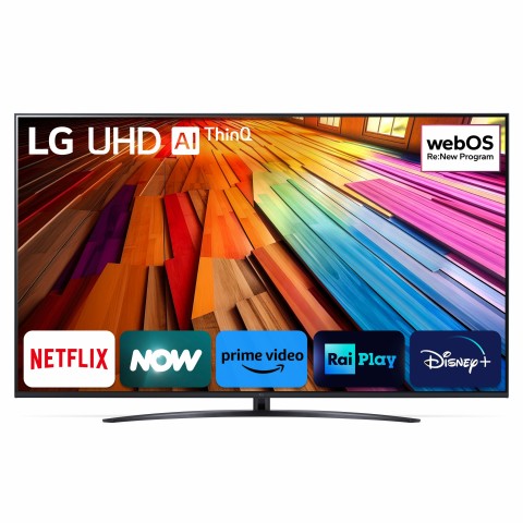 LG UHD 75'' Serie UT81 75UT81006LA, TV 4K, 3 HDMI, SMART TV 2024