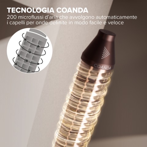 Bellissima Imetec Prodigy | Styler Digitale ad aria calda 6 in 1 - Onde, Ricci, Liscio Volume Senza Danni ai Capelli - Tecnologia Ion-Ceramic HI-Pro - Tecnologia Coanda - Controllo del Calore