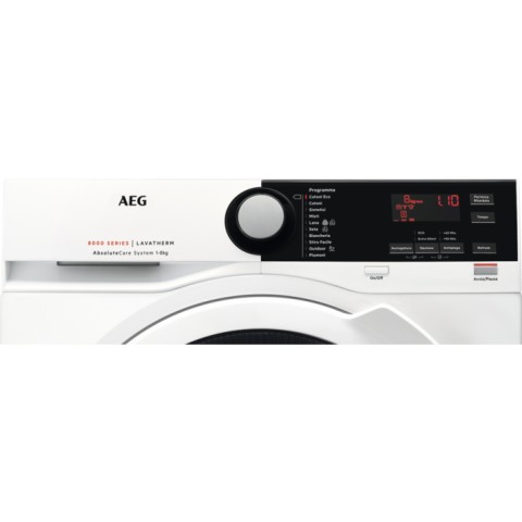 AEG T8DBE843 asciugatrice Libera installazione Caricamento frontale 8 kg A++ Bianco