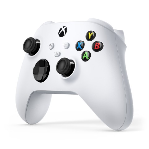 Microsoft Xbox Wireless Controller White Bianco Bluetooth/USB Gamepad Analogico/Digitale Xbox Series S, Xbox Series X, Xbox One, Xbox One S, Xbox One X