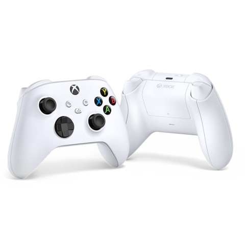 Microsoft Xbox Wireless Controller White Bianco Bluetooth/USB Gamepad Analogico/Digitale Xbox Series S, Xbox Series X, Xbox One, Xbox One S, Xbox One X