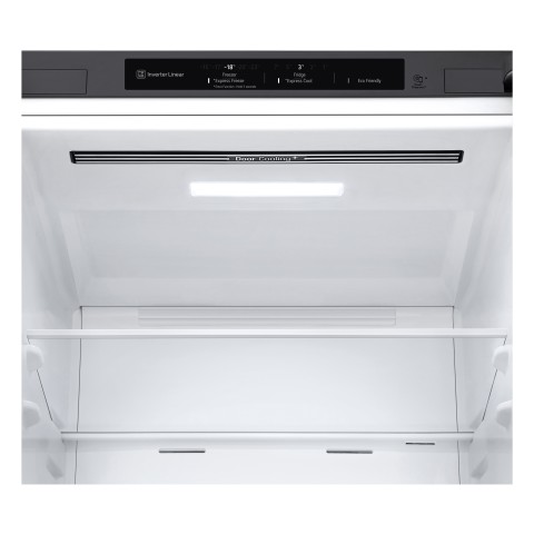 LG GBP62PZNAC Frigorifero combinato, Classe A, 384L, Fresh Converter, No frost, Inox