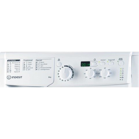 Indesit Lavatrice a libera installazione EWSD 61251 W IT N - EWSD 61251 W IT N