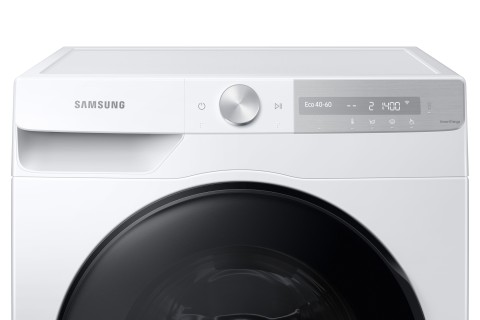 Samsung WD90T734ABH lavasciuga Libera installazione Caricamento frontale Bianco E