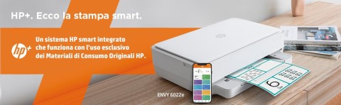 HP ENVY Stampante multifunzione 6022e