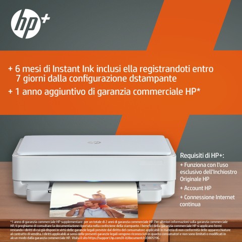 HP ENVY Stampante multifunzione 6022e