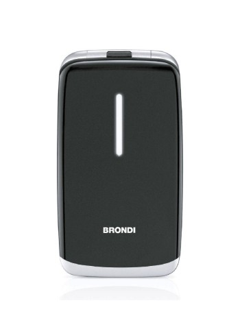 Brondi Contender 7,62 cm (3") Nero Telefono per anziani