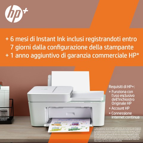 HP DeskJet Stampante multifunzione 4122e