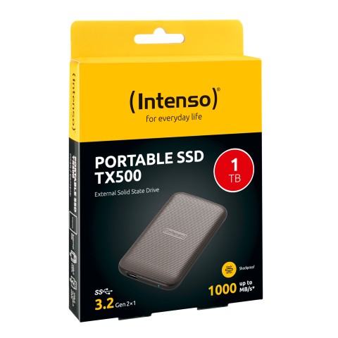 Intenso Lesen/Schreiben bis zu 1000 MB/s/1TB USB tipo-C 3.2 Gen 2 (3.1 Gen 2) Marrone