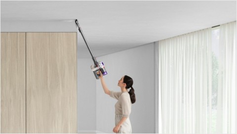 Dyson V8 aspirapolvere senza filo Nichel, Argento Senza sacchetto