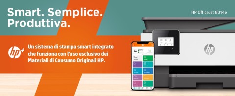 HP OfficeJet Stampante multifunzione 8014e