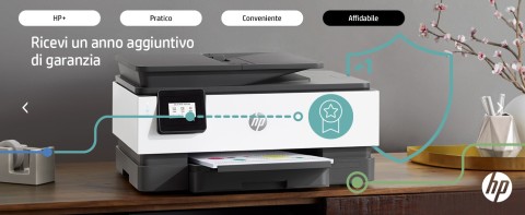 HP OfficeJet Stampante multifunzione 8014e