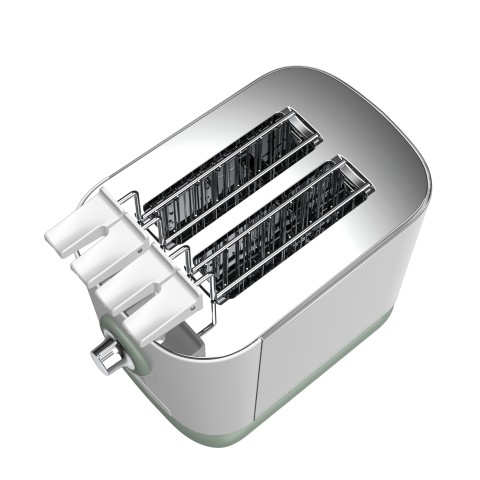 Imetec GranToast 10 2 fetta/e 600 W Verde, Bianco