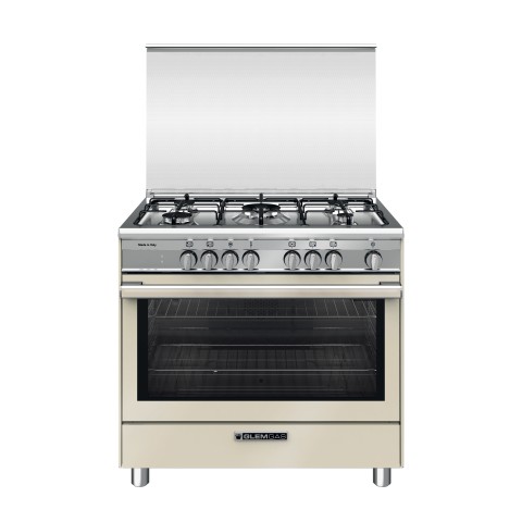 Glem Gas SB965MCR cucina Elettrico Giallo A+