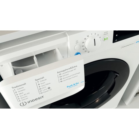 Indesit Innex Lavasciuga a libera installazione BDE 107426 WK IT - BDE 107426 WK IT