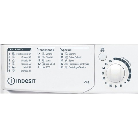 Indesit Lavatrice a libera installazione EWC 71252 W IT N - EWC 71252 W IT N