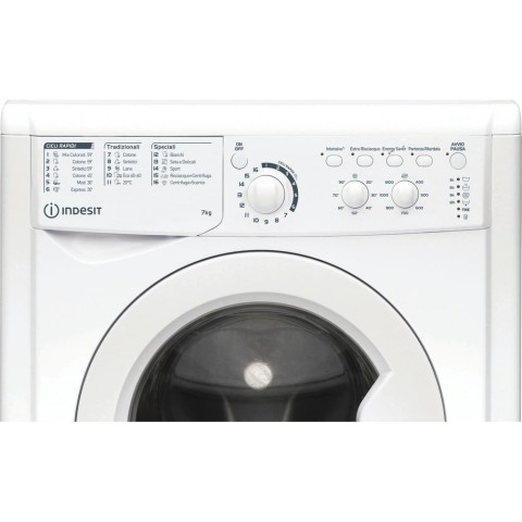 Indesit Lavatrice a libera installazione EWC 71252 W IT N - EWC 71252 W IT N