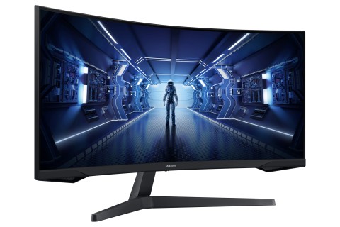 Samsung Monitor Gaming Odyssey G5 da 34'' Ultra WQHD Curvo