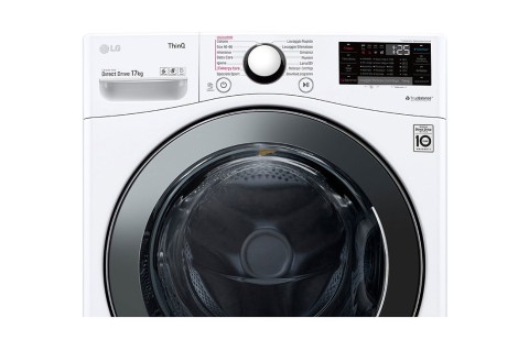 LG F1P1CY2W Lavatrice Intelligente AIDD 17kg Vapore TurboWash 1100 Giri/min Carica frontale Classe E