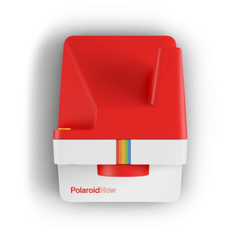 Polaroid Now CMOS Rosso, Bianco