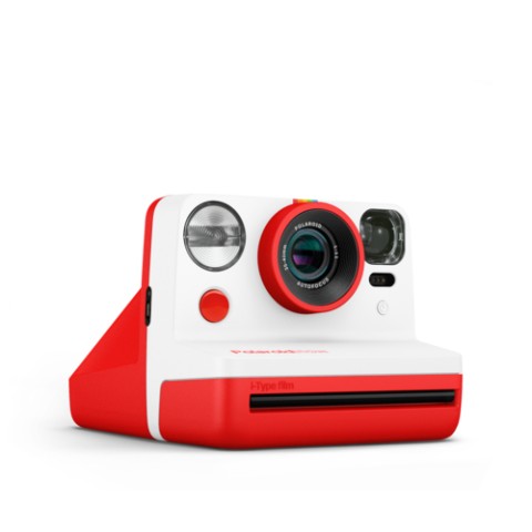 Polaroid Now CMOS Rosso, Bianco