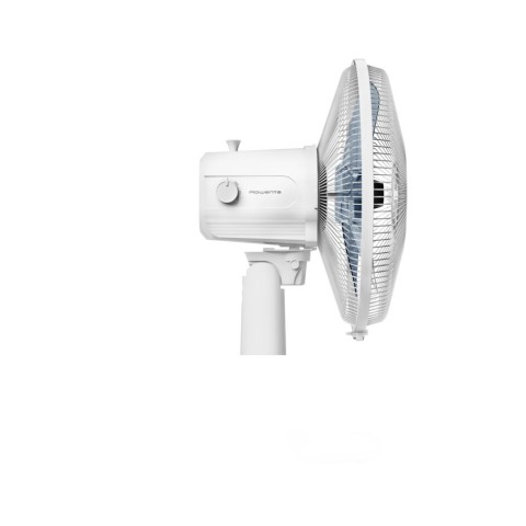 Rowenta Essential+ VU2330 Essential +, Ventilatore da Tavolo, 3 Velocità, Silenziosità 46 dBA, Design compatto, Flusso d’aria mx 34 m3/min, Bianco