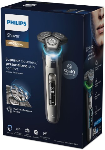 Philips SHAVER Series 9000 S9974/35 Rasoio elettrico Wet & Dry con SkinIQ